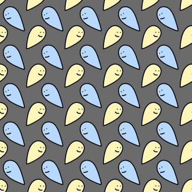 Sevimli canavar çizgi filminin kusursuz deseni