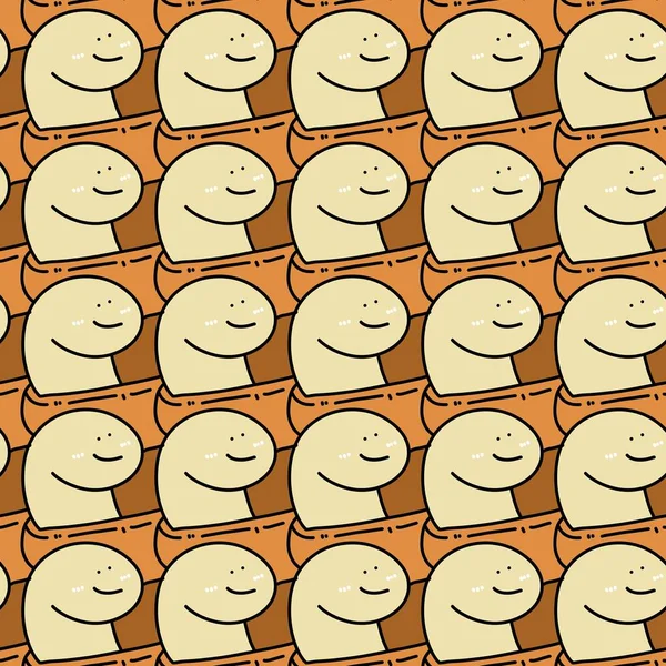 Sevimli canavar çizgi filminin kusursuz deseni