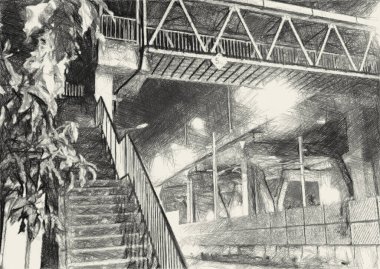 Gecenin karanlığında ve beyazında