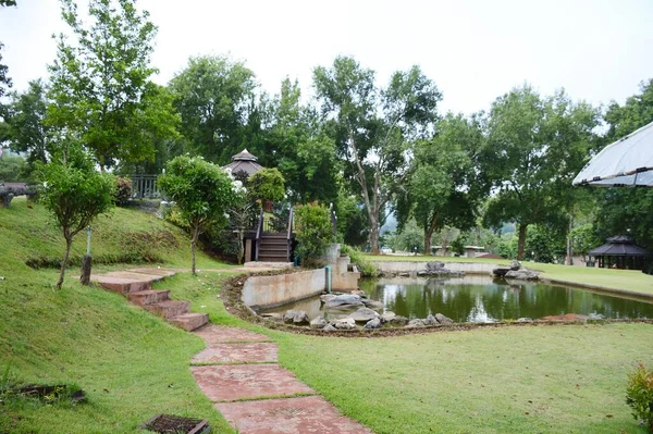 Naturgarten Chiang Mai Bei Thailand — Stockfoto