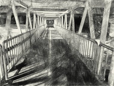 Gecenin karanlığında ve beyazında