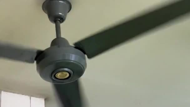 Close Fan Ceiling — Stok video