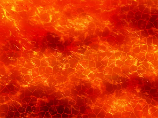 Red Hot Fire Pattern Background — Stock fotografie
