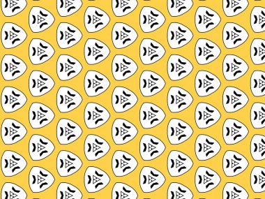 Soyut arkaplanın sarı ve beyaz rengi