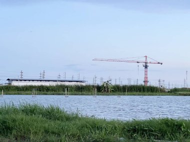 Tayland 'da Chachoengsao' da balık havuzu