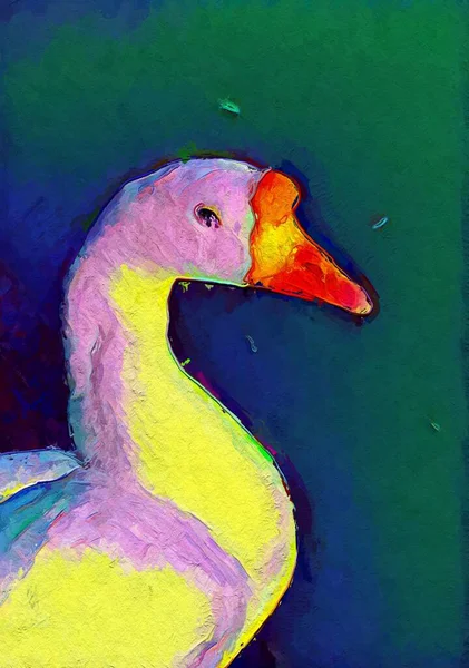 art cute duck cartoon background