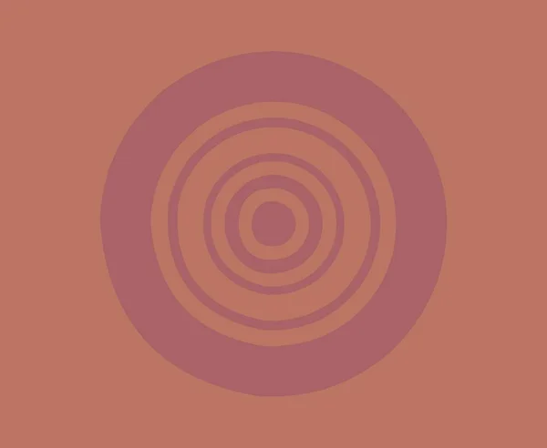円形のアイコンのベクトル図 — ストック写真