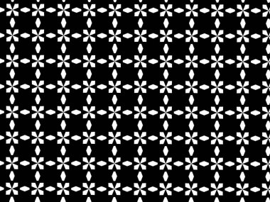 seamless pattern of lines, circles, triangles
