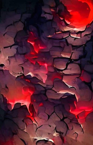Art Color Lava Coals Background — Zdjęcie stockowe