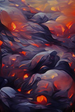 Renkli desenli soyut arkaplan