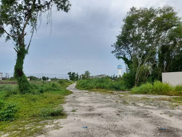 road in a country area of the island of the baltic sea in the north of israeldirt road in country Thailand