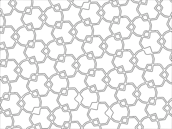 Abstract Geometric Ornamental Seamless Pattern — Stockfoto