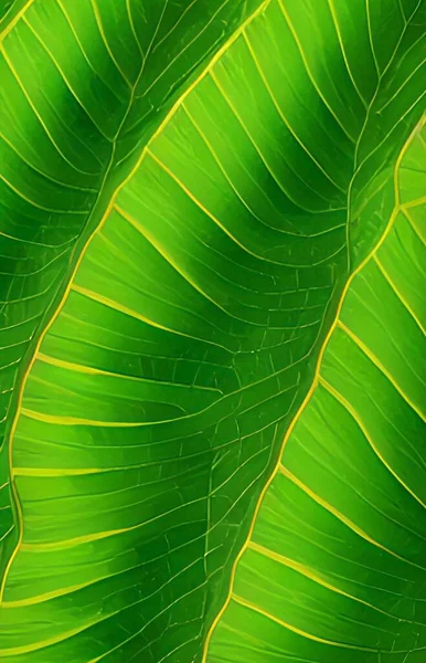 Green Leaf Background Tropical Leaves — Stock Fotó