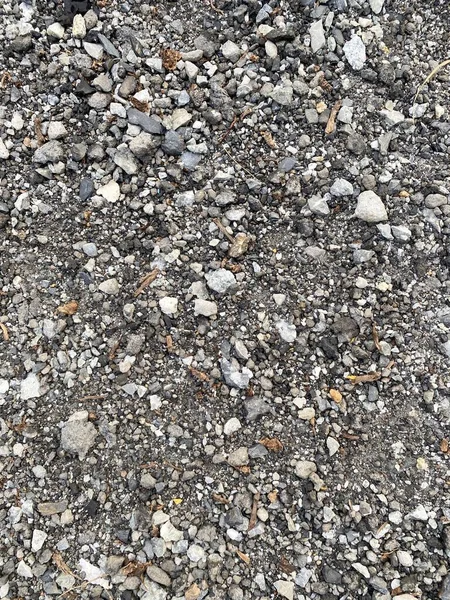 Gravel Stones Sea Pebbles Background Top View — Foto Stock