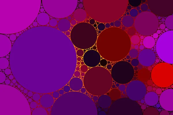 Abstract Colorful Pattern Circles Lines Beautiful Design Background — 图库照片