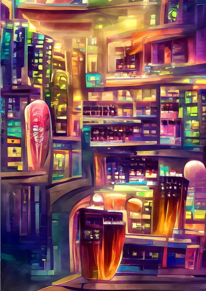 Art Color Digital Shop — Stockfoto