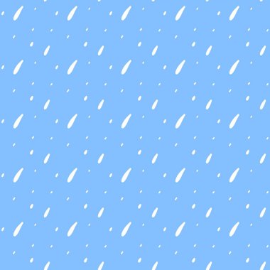 seamless pattern of rain drop