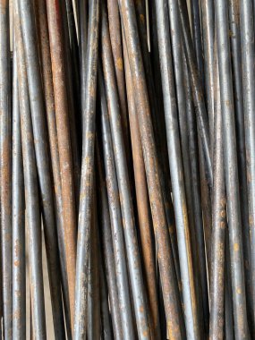 Eski paslı metal dokusunu kapat