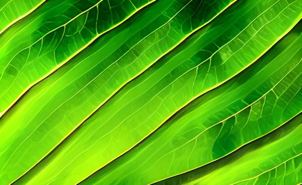 Yeşil Yaprak Dokusu Arkaplanını Kapat — Stok fotoğraf