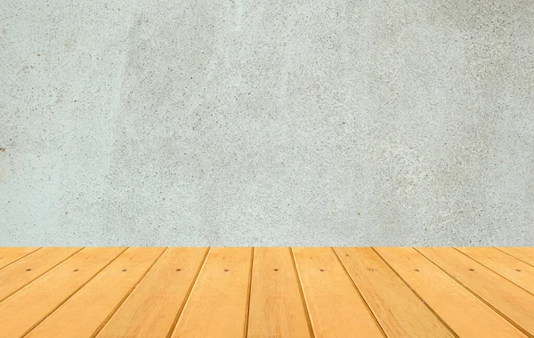 木製の床と空の部屋背景 — ストック写真