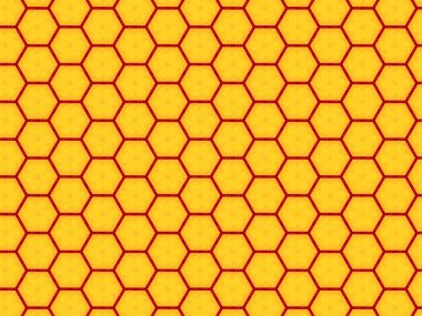 Soyut arkaplanın kırmızı ve sarı rengi