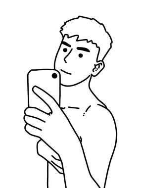 Siyah ve beyaz, tatlı adam arabasının kolalaması.