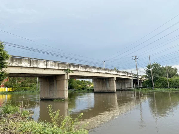 Khlong Preng Kanál Chachoengsao Thajsku — Stock fotografie