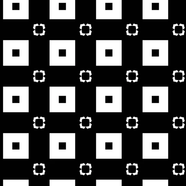 抽象的な単純な幾何学的形状のシームレスなパターン — ストック写真