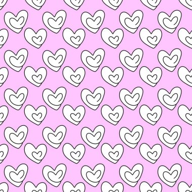 Kalpleri arka plan ile Seamless Modeli