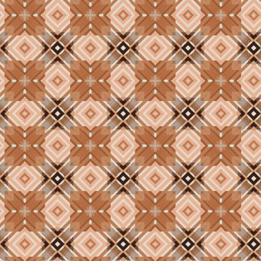 Soyut geometrik şekilli kusursuz desen