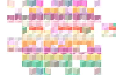 Renkli desenli soyut arkaplan