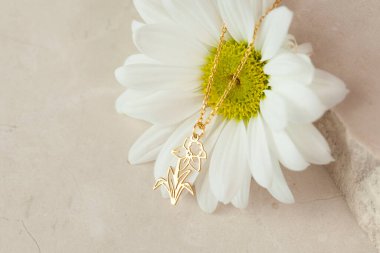 Kadın mücevher konsepti. Enfes mücevherler. Lüks altın ve gümüş mücevherler. Sosyal medya ürünü resmi.