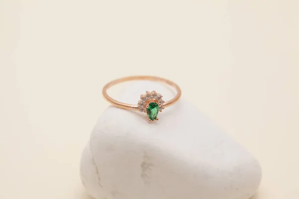 Still Life Jewelry Image Online Sale Diamond Ring Photo Can — Fotografia de Stock