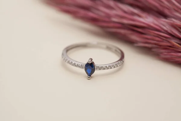 Still Life Jewelry Image Online Sale Diamond Ring Photo Can — Photo