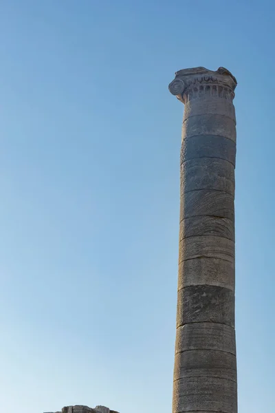 Didyma Aydin Turchia 2592022 Dettagli Dell Antica Città Apollo — Foto Stock