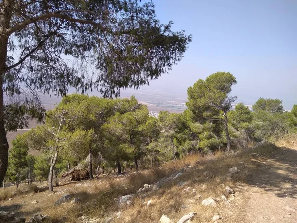 Afula Berg Givat Hamore Stockbild