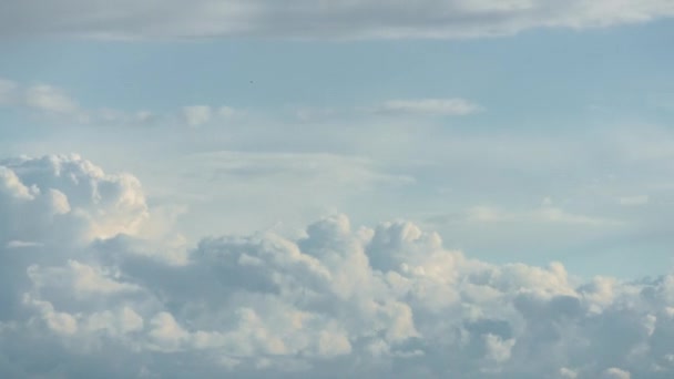 Tiempo Lapso Hermoso Movimiento Nubes Cielo — Vídeos de Stock