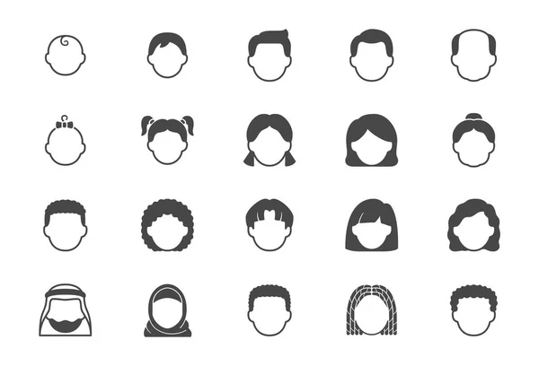 70 People & Avatar Line Icon – MasterBundles