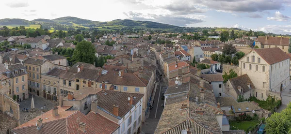 Cluny France 2021 Панорамний Вид Сирної Вежі — стокове фото