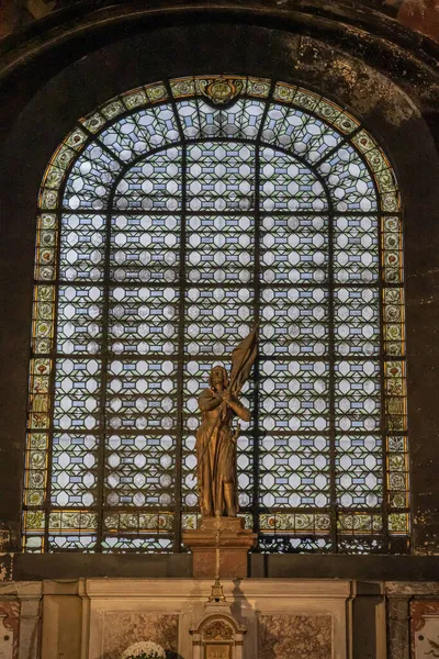 Paris França 2021 Distrito Saint Germain Des Pres Vista Dentro — Fotografia de Stock