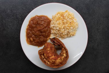 Gennevilliers, Fransa - 01 23 2022: Amerikan ıstakoz kuyruğu