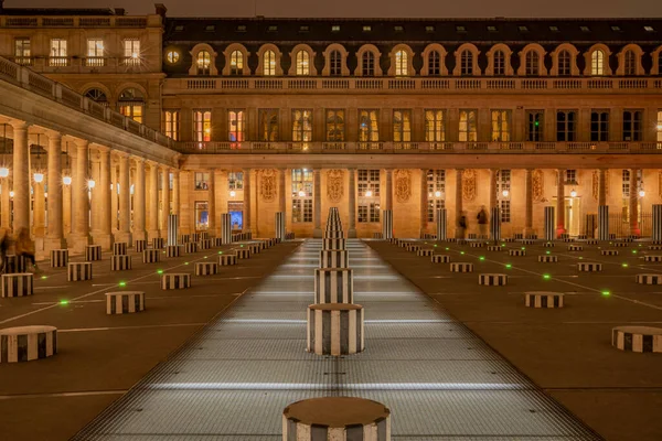 Säulen Und Eingang Der Domaine National Palais Royal — Stockfoto