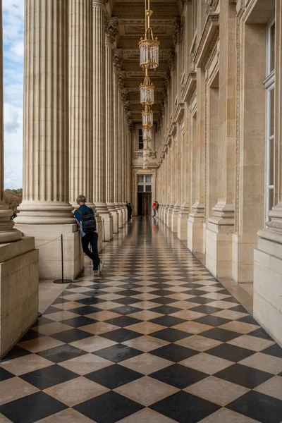 Hôtel Marine Vue Paris Depuis Péristyle Loggia — Photo