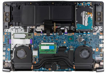 natürmort. Stüdyo, bir dizüstü bilgisayarın içini çekmiş.