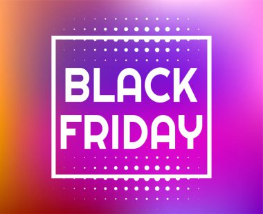 Kara Cuma Günü 29 Kasım Tatil Tasarım Vektör Pazarlama Beyaz soyut illüstrasyon