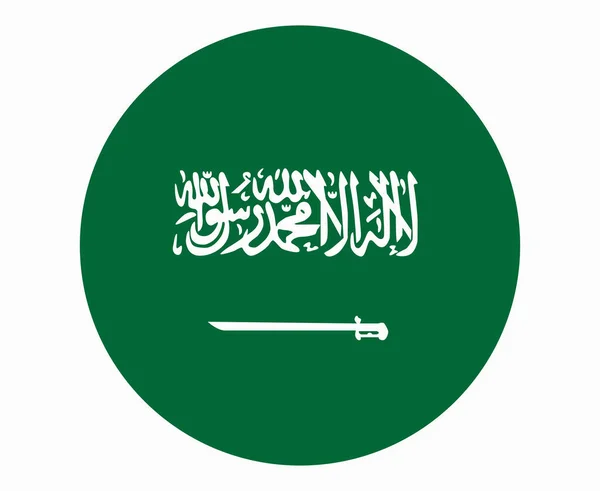Suudi Arabistan Bayrağı Ulusal Asya Amblemi Simge Vektör Resimleri Soyut Tasarım Elemanı