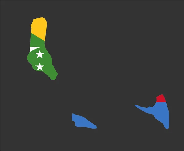 Comoros Flag National Africa Emblem Map Icon Vector Illustration Abstract — Stockový vektor