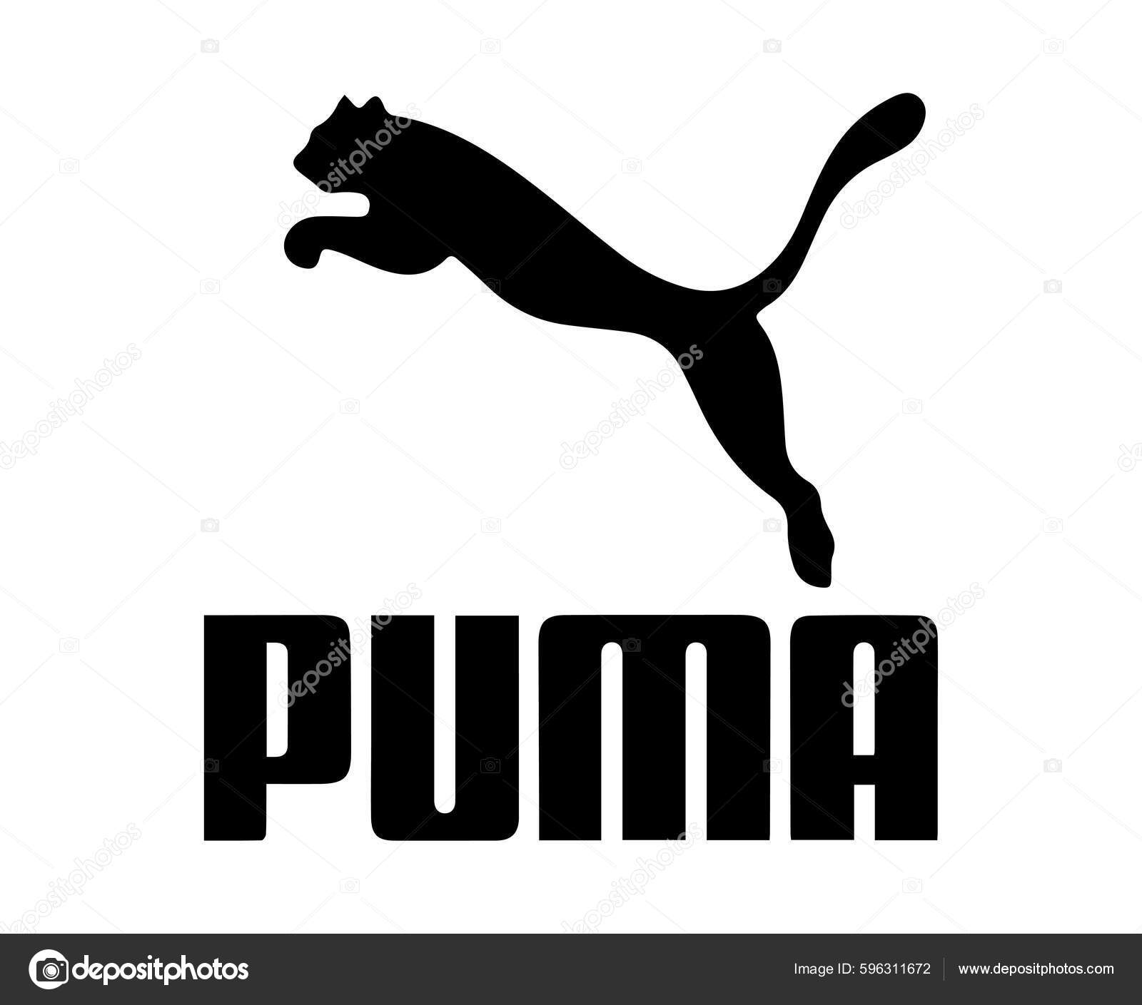 limpiar Mutuo Contribuyente Puma logo imágenes de stock de arte vectorial | Depositphotos