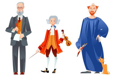 Avusturya tarihi. Ünlü insanlar. Sigmund Freud, Wolfgang Amadeus Mozart, Gustav Klimt. 
