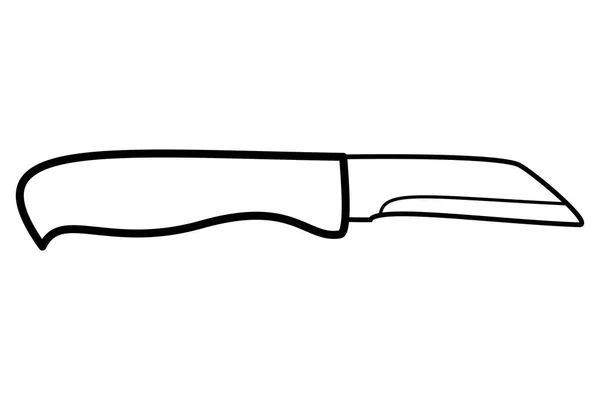 Pocket Knife Icon Black — 图库矢量图片